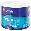 CD-R disk, 700MB, 52x, 50 ks, zmršťovacie balenie, VERBATIM CD-R disk, 700MB, 52x, 50 ks, zmršťovacie balenie, VERBATIM