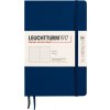 Leuchtturm1917 Zápisník Navy Softcover B6+ bodkovaný Leuchtturm1917 Zápisník Navy Softcover B6+ bodkovaný