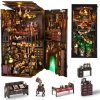 2Kids Toys 3D skladačka Zarážka na knihy Miniatúra domčeka Dom kúziel