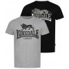 Lonsdale Men's t-shirt regular fit double pack šedá 3XL Lonsdale 4255581540957 Lonsdale Men's t-shirt regular fit double pack šedá 3XL Lonsdale 4255581540957