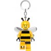 Svietiaci prívesok na kľúče LEGO minifigúrka dievča čmeliak Svietiaci prívesok na kľúče LEGO minifigúrka dievča čmeliak