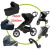 Akčný set Thule Urban Glide 3 Black + vanička + madlo + UNI pláštenky Emitex + UNI moskytiéra na vaničku a športiak + Fusak Petite Mars Zdarma Akčný set Thule Urban Glide 3 Black + vanička + madlo + UNI pláštenky Emitex + UNI moskytiéra na vaničku a športiak + Fusak Petite Mars Zdarma