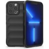 SES Protišmykové silikónové ochranné Apple iPhone XR - čierne