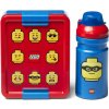 LEGO® Iconic Classic svačinový set láhev a box červená/modrá