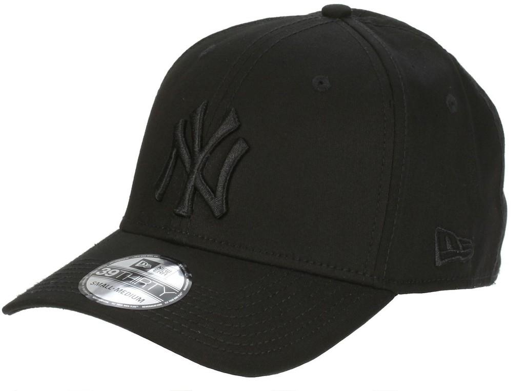 New Era League Basic 39Thirty MLB New York Yankees Black On Black