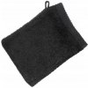 EUROFIRANY Froté umývacia rukavica 16x21 cm čierna EUROFIRANY Froté umývacia rukavica 16x21 cm čierna