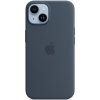 APPLE iPhone 14 Silicone Case with MagSafe - Storm Blue MW5T3ZM/A APPLE iPhone 14 Silicone Case with MagSafe - Storm Blue MW5T3ZM/A