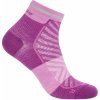Icebreaker Merino Run+ Ultralight Mini dámske ponožky passion
