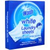 At Home Wash Laundry Sheets White 16 ks At Home Wash Laundry Sheets White 16 ks
