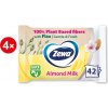 ZEWA Almond Milk vlhčený toaletný papier (4× 42 ks) ZEWA Almond Milk vlhčený toaletný papier (4× 42 ks)