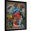 Rámovaný Obraz - Spider-Man - Retro, 30 × 40 cm Rámovaný Obraz - Spider-Man - Retro, 30 × 40 cm