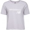 Dámske tričko New Balance, WT03805GRV sivá,biela XS Dámske tričko New Balance, WT03805GRV sivá,biela XS