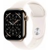 Apple Watch Series 11 Cellular 42 mm Zlatý titán so svetlo červeným športovým remienkom – M/L MF8X4WF/A Apple Watch Series 11 Cellular 42 mm Zlatý titán so svetlo červeným športovým remienkom – M/L MF8X4WF/A