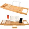 Home PRO HP-9710 Nastaviteľný stolík na vaňu bambusový 75-112x23x4,5 cm Home PRO HP-9710 Nastaviteľný stolík na vaňu bambusový 75-112x23x4,5 cm