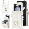 Peňaženkové puzdro Arrow Card case biele – Samsung Galaxy Z Flip 6 / Z Flip 7 FE Peňaženkové puzdro Arrow Card case biele – Samsung Galaxy Z Flip 6 / Z Flip 7 FE