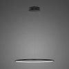 Altavola Design Ledowe Okręgi závesné svietidlo 1x15 W čierna LA073/P_40_in_4k_black_dimm Altavola Design Ledowe Okręgi závesné svietidlo 1x15 W čierna LA073/P_40_in_4k_black_dimm