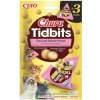 Churu Tidbits Tuna and Salmon Recipe 3 x 12 g