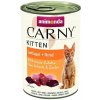 Animonda Carny Kitten 400 g Vlhké Krmivo pre mačiatka s hydinou a hovädzím mäsom Animonda Carny Kitten 400 g Vlhké Krmivo pre mačiatka s hydinou a hovädzím mäsom