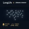 LongLife spojovateľná led svetelná záclona vonkajšia - 50led - 3m studená biela LongLife spojovateľná led svetelná záclona vonkajšia - 50led - 3m studená biela