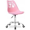Kancelárska stolička GROVER ružová Kancelárska stolička GROVER ružová