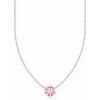Thomas Sabo KE2210-051-9-L45V Silver Necklace with pink Zirconia Pendant 40-45 cm Thomas Sabo KE2210-051-9-L45V Silver Necklace with pink Zirconia Pendant 40-45 cm