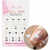 Samolepky na nechty Molly Nails srdiečka SWA75 Samolepky na nechty Molly Nails srdiečka SWA75