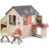 Domček s posedením Nature Playhouse&Kitchen Life Smoby s kuchynkou rozšíriteľný s UV filtrom od 24 mes Domček s posedením Nature Playhouse&Kitchen Life Smoby s kuchynkou rozšíriteľný s UV filtrom od 24 mes