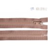 Zips kostený nedeliteľný svetlo hnedý, dĺžka 20 cm Zips kostený nedeliteľný svetlo hnedý, dĺžka 20 cm