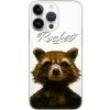 Kryt MARVEL pre Apple iPhone 14 Pro Max - Strážcovia Galaxie - Rocket - gumový - priehľadný Kryt MARVEL pre Apple iPhone 14 Pro Max - Strážcovia Galaxie - Rocket - gumový - priehľadný