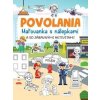 Povolania - Maľovanka s nálepkami - autor neuvedený Povolania - Maľovanka s nálepkami - autor neuvedený