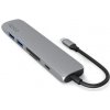 iStores by Epico 6in1 Aluminium Hub 8K with USB-C connector - space gray 9915112100073 iStores by Epico 6in1 Aluminium Hub 8K with USB-C connector - space gray 9915112100073