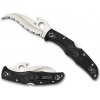 Spyderco C12SBK2W Matriarch 2 taktický nôž 9,1 cm, čierna, FRN Spyderco C12SBK2W Matriarch 2 taktický nôž 9,1 cm, čierna, FRN