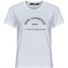 Karl Lagerfeld Tričká s krátkym rukávom RSG GLITTER PETITE T-SHIRT Biela