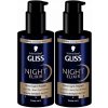 Gliss Night Elixir Nočné sérum na regeneráciu vlasov 2 x 100 ml