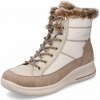 Dámska členková obuv RIEKER L7742-62 béžová W3 37 Dámska členková obuv RIEKER L7742-62 béžová W3 37