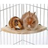 Flamingo Karlie Dřevěné patro/sedátko do klece pro hlodavce 14 x 14 x 1,8 cm Flamingo Karlie Dřevěné patro/sedátko do klece pro hlodavce 14 x 14 x 1,8 cm