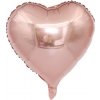 PartyDeco Fóliový balón Srdce ružové zlato 45 cm (Vhodné pre plnenie vzduchom aj héliom.) PartyDeco Fóliový balón Srdce ružové zlato 45 cm (Vhodné pre plnenie vzduchom aj héliom.)