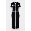 Karl Lagerfeld klasické midi šaty na bežný deň, veľkosť S Karl Lagerfeld klasické midi šaty na bežný deň, veľkosť S