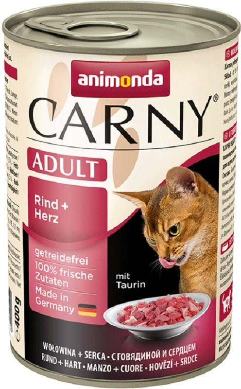 Animonda Carny Adult hovädzie mäso srdcia 200 g
