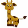 PafDog® žirafa Gigi z kůže a juty - 26,5 cm PafDog® žirafa Gigi z kůže a juty - 26,5 cm