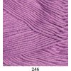 Pletacia bavlnená priadza YarnArt IDEAL 246 fialová Pletacia bavlnená priadza YarnArt IDEAL 246 fialová