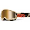 STRATA 2 100% - USA, okuliare Kombat - True zlaté plexi STRATA 2 100% - USA, okuliare Kombat - True zlaté plexi