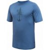 Pánske tričko kr.rukáv SENSOR MERINO AIR EARTH riviéra blue S Pánske tričko kr.rukáv SENSOR MERINO AIR EARTH riviéra blue S