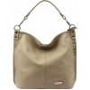 Kožená kabelka MiaMore béžová KZ48266 Kožená kabelka MiaMore béžová KZ48266