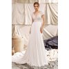 EvaMária | Svadobné šaty LUCIDA - Farba ivory (slonovinová kosť), Veľkosť 34 EvaMária | Svadobné šaty LUCIDA - Farba ivory (slonovinová kosť), Veľkosť 34