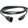 PremiumCord Prodlužovací kabel - síť 230V, IEC 320 C13 - C14, 0.5 m kps05 PremiumCord Prodlužovací kabel - síť 230V, IEC 320 C13 - C14, 0.5 m kps05
