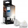 Philips Hue Múdra žiarovka White Ambiance GU10 4,2 W 2200-6500K 400lm, 2 ks Philips Hue Múdra žiarovka White Ambiance GU10 4,2 W 2200-6500K 400lm, 2 ks