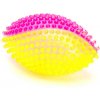 LED masážna svietiaca lopta RUGBY pre psa Nobleza 13cm Farba: Ružová LED masážna svietiaca lopta RUGBY pre psa Nobleza 13cm Farba: Ružová