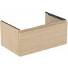 Ideal Standard Finesse - Umývadlová skrinka, 80x51x37 cm, 1 zásuvka, biely dub E3392US Ideal Standard Finesse - Umývadlová skrinka, 80x51x37 cm, 1 zásuvka, biely dub E3392US