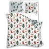 Faro Vianočné bavlnené obliečky Scandic 078 220x200 cm + 2x 70x80 cm biele Faro Vianočné bavlnené obliečky Scandic 078 220x200 cm + 2x 70x80 cm biele